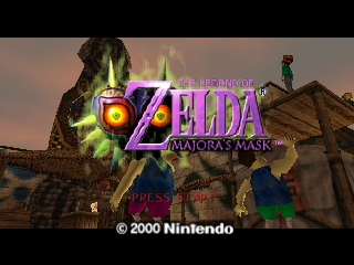 Zelda Title Screen